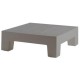 Sobresalen bajo gris de Vondom Mesa 60 tabla