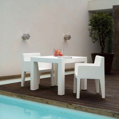 Jut Vondom Alta Mesa 90 tavolo bianco