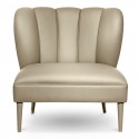 Fuerzas de diseño de silla DALYAN gris Beige BRABBU