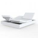 Transat Vela Vondom tilt Matt White Daybed