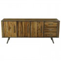 Buffet 3 puertas de madera y Metal Kusso KosyForm