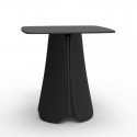 Mesa de design Pezzettina Vondom preto 80x80xH72