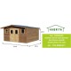 Habrita Solid Wood Garden Shelter 12.3 sqm and 42mm planks