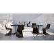 Lot de 4 Chaises Vondom Voxel Futuristes Blanc