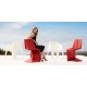 Lot de 4 Chaises Vondom Voxel Futuristes Noir