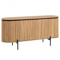 Ovales Sideboard 170x80 Naturholz KosyForm