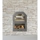 Ferlux Wood Stove with Forno 60 Built-in Oven16kW with glass