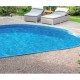 Piscina oval Ibiza Azuro 11x5 H150 forro azul