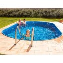 Piscina Ovale Ibiza Azuro 11mx5m H150cm Sepolta con filtro a sabbia