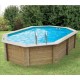 Piscina Madeira Sunwater 550x300 H140cm Forro bege Ubbink