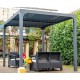 Bioklimatische Pergola Habrita Alumium 7,20 m2 mit beweglichem Lamellendach