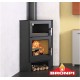 Bronpi Lerma 9kW wood corner stove with oven