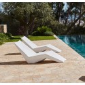 Set di 2 sedie a sdraio: Vondom Faz White