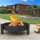 Viking King Brasero y Trípode 80cm con Parrilla de Acero Inoxidable