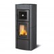 Houtkachel met oven Nordica Extraflame Ester Evo 9.5kW natuursteen