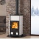 Houtkachel Nordica Extraflame Fedora 8.3kW White Infinty