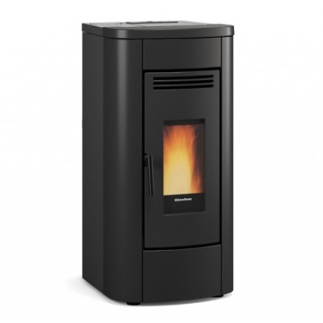 Ventilated pellet stove La Nordica Extraflame Klaudia 8kW Black