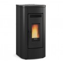 Stufa a pellet ventilata La Nordica Extraflame Klaudia 8kW Nero