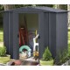 Metal Garden Shed Habrita 193x151xh190 Sliding Doors