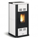 Poêle à granulés ventilé Extraflame Serafina Lux Evo 8kW blanc