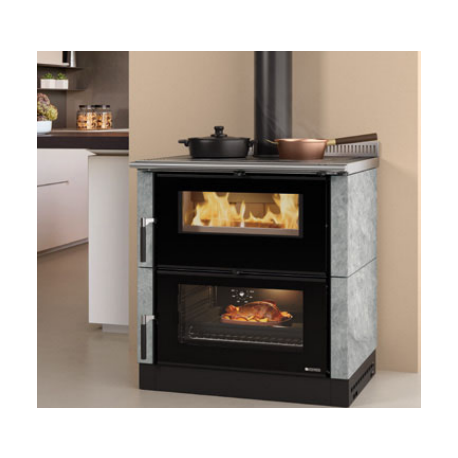 Houtkachel La Nordica Verona XXL Petra 7kW natuursteen