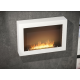 Infire Murall 800 Caminetto a bioetanolo con vetro 3 kW Bianco