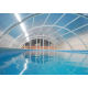 Abri de Piscine Bas Lanzarote Abrisol amovible 9.83x4.7m