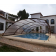 Abri de Piscine Bas Lanzarote Abrisol amovible 12x4.7m