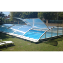 Abri de Piscine Bas Lanzarote Abrisol amovible 12x5.7m