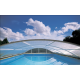 Low Pool Enclosure Lanzarote Removable Enclosure 13x5.7m