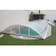 Low Pool Enclosure Lanzarote Removable Enclosure 13x5.7m