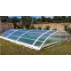 Low Pool Enclosure Lanzarote Removable Enclosure 10.8x6.7m