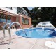 Azuro Ibiza Oval Pool 320x525H120