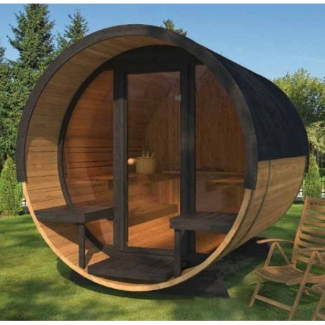 Sauna d’extérieur Barel Deluxe 280 Thermowood 2 à 6 personnes VerySpas