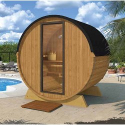 Terraço com sauna ao ar livre para 2 a 4 pessoas Thermodood VerySpas