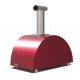 Moderno 3 Alfa Forni Pizza Oven with Antique Red Wood