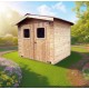 Abri de Jardin Bois Thermabri Habrita 4.87 m2