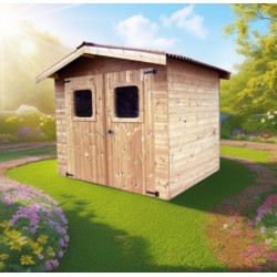 Thermabri Habrita Wood Garden Shed 4.87 m2