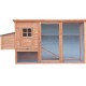 Wooden Garden Chicken Coop 3-4 Habrita Hens 1.50m2