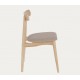 Set of 4 May VeryForma Natural Solid Wood Chairs and Wood Legs