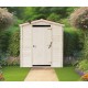 Alpina wooden dry toilet shelter 2.10x2.21 Habrita 4.64m2