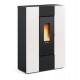 Poêle à granulés La Nordica Extraflame Marilena Plus AD 8kW étroit Blanc