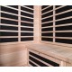 Quatro Panoramic 4-seater Infrared Sauna in VerySpas Spruce