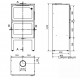 Houtkachel met Istan Staaloven 8,5kW met Ferlux Stand