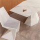 Conjunto de Mesa e 2 Cadeiras Vertex Vondom Branco