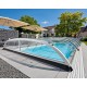 Abri de Piscine Zen bas Abrilios Télescopique pour piscine 600x300