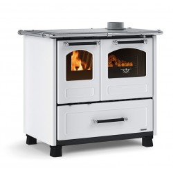 Cuisinière à bois Nordica Extraflame Family 4.5 9kW Blanc